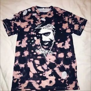 TUPAC DISTRESSED TOP